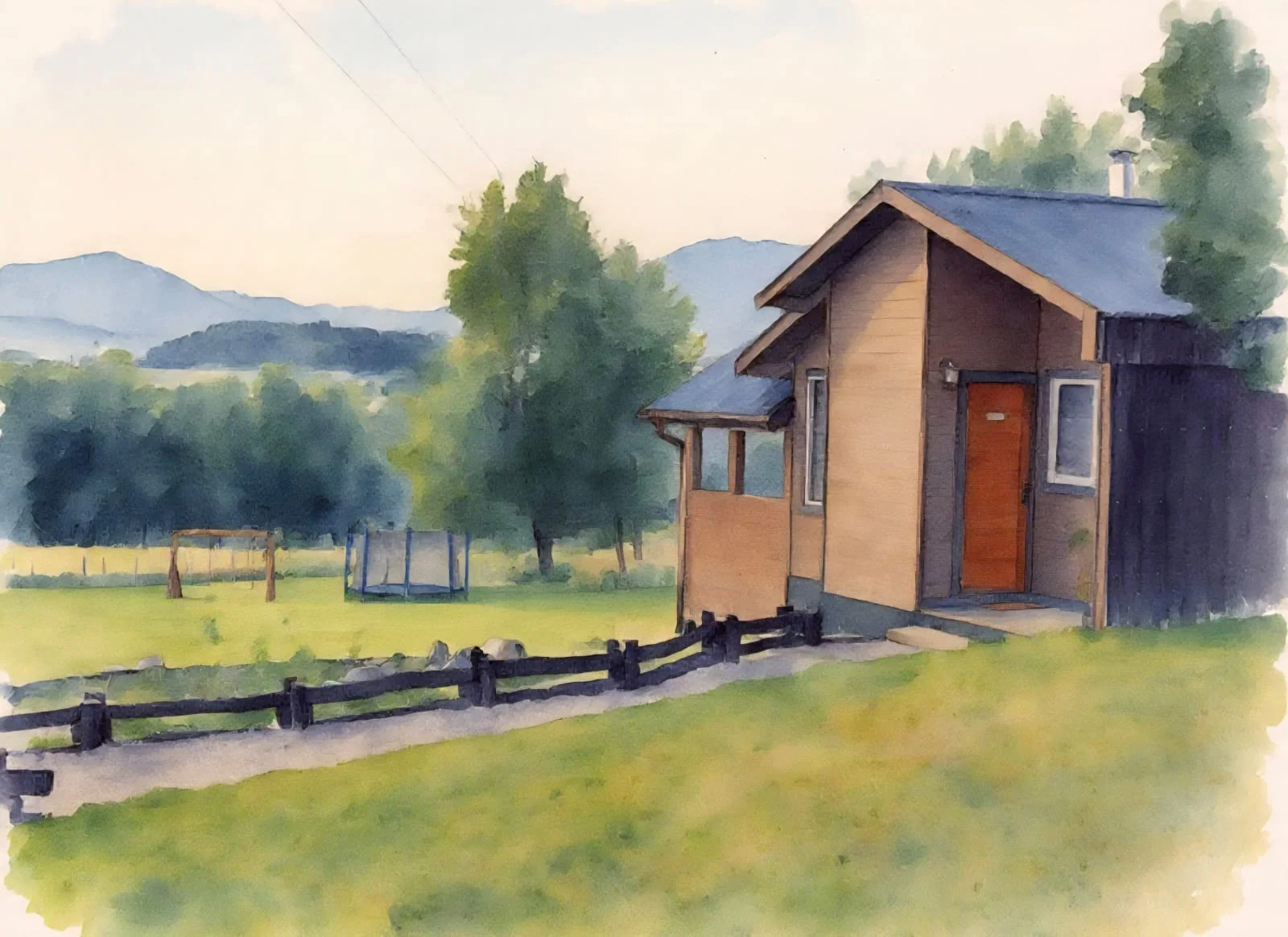 A retreat among the gardens. Small cabin at Tinaja Bellavista Coyhaique.